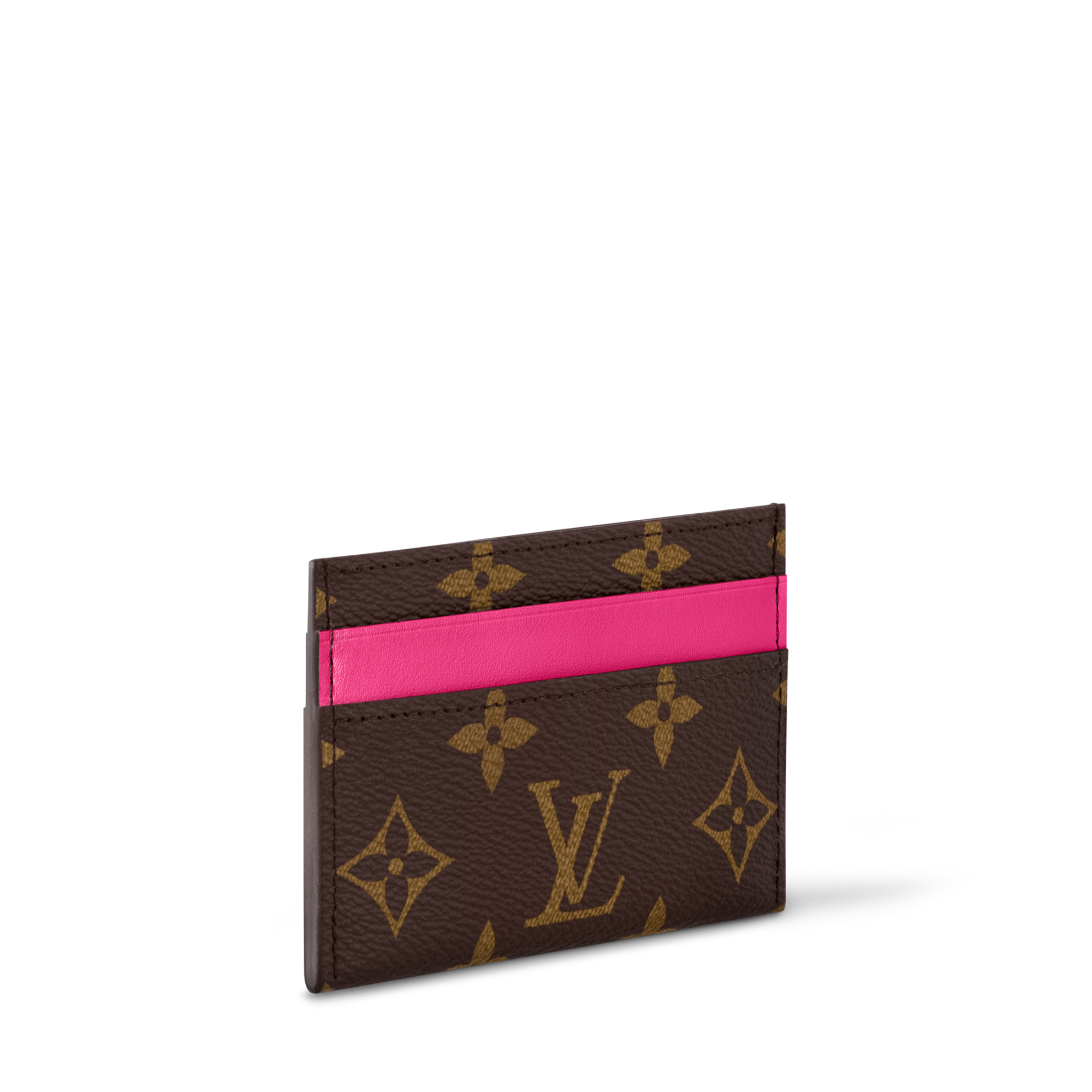 Double Card Holder Monogram Macassar Canvas - Wallets and Small